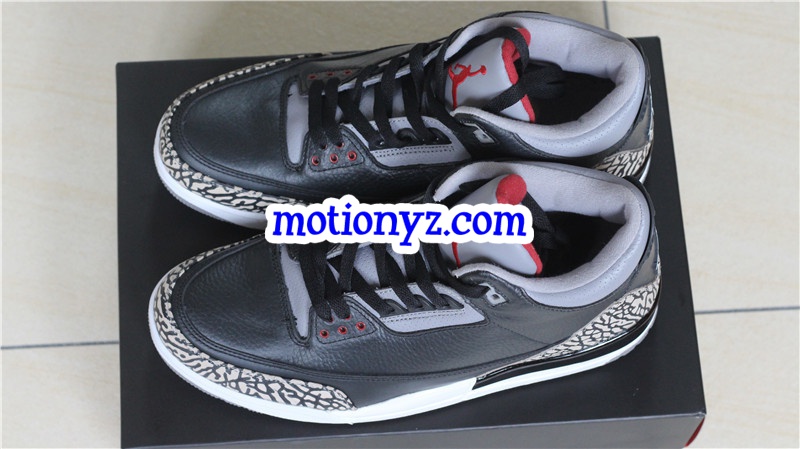 Authentic Air Jordan 3 Retro Black Cement